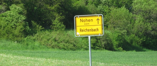 a yellow sign stating 
